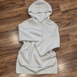 💙Old Navy Ribbed Hooded Sweater - Cream White